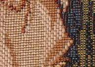 Tissage Jacquard avers